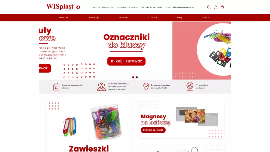 Breloki na zamówienie - WISplast - podgląd